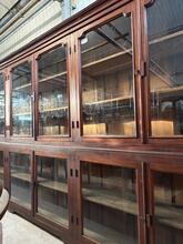 Antique  style Cabinet in Wood and glass