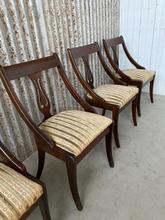 Antique style Antique chairs in wood and fabric