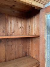 Antique style Closet in wood and glass