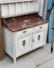 Antique style Antique commode in wood and stone