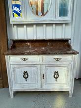 Antique style Antique commode in wood and stone