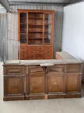 style Antique corner display, France 1900s