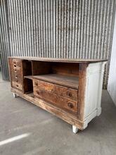 Antique style Counter in Wood, France 20th Century