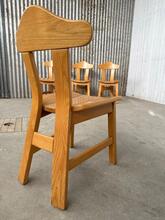 Antique style Design chairs in wood 1980