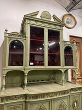 style Antique dining room cabinet in Wood and marmer