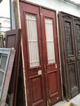 Vintage style Doors in Wood and iron 19th Century