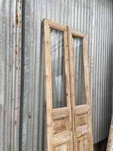 Antique style Doors in Wood and glass 20-century