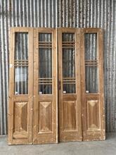 Antique style Doors in Wood and glass