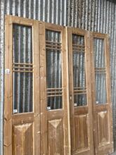 Antique style Doors in Wood and glass