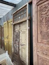 Antique style Doors in frame  in Wood and glass, Europe
