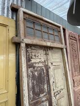 Antique style Doors in frame  in Wood and glass, Europe