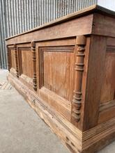 Antique style Houten toonbank  in wood