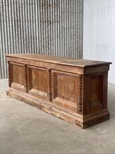 Antique style Houten toonbank  in wood