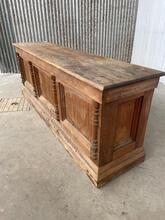 Antique style Houten toonbank  in wood