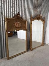 style Antique Mirror in Glass and wood , Europe