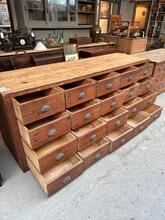 Antique style Pharmacy Cabinet in Wood, Europe