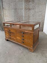 Antique Pharmacy Counter