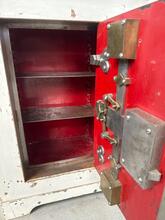 Antique style Safe in wood and iron, Europe