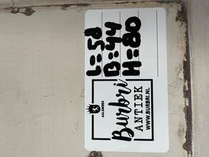 Antique style Safe in wood and iron, Europe