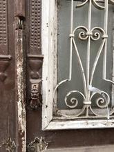 Antique style Antique set doors in Wood and iron