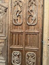 Antique style Set doors  in wood 20-century