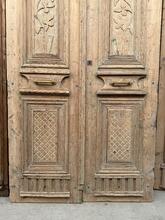 Antique style Set doors  in wood