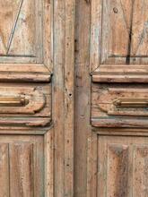 Antique style Set doors  in wood