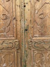 Antique style Set doors in wood