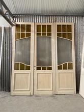 Antique style Antique set doors in Wood and glass