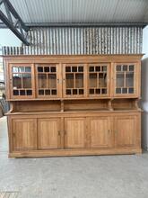 Antique style Shopcabinet in wood, Europe 20th Century