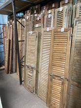 Antique style Antique shutters in wood