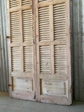 Antique style Antique shutters in wood