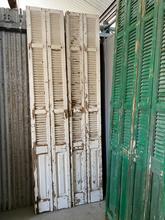 Antique style Antique shutters in wood