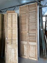 Antique style Antique shutters in wood