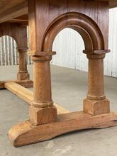 Antique style table in Wood, France 20th Century