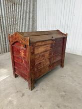 Antique style Trunk in Wood, Europe 20th century