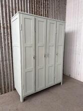 Antique Wooden locker cabinet