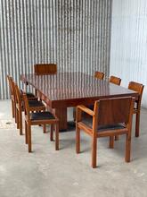 Art Deco style Dining set in Wood