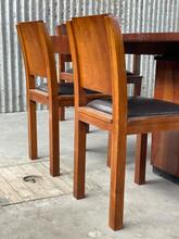 Art Deco style Dining set in Wood
