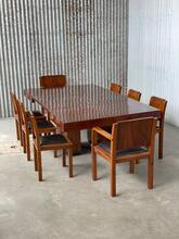 Art Deco style Dining set in Wood