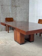 Art Deco style Dining set in Wood