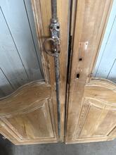 Art deco style Set doors with glass art deco in Wood and glass