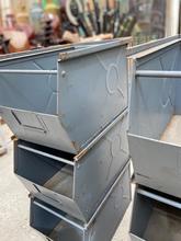 Industrial style Box in iron, Europe 20th Century