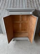 Brocante style Cabinet in wood, Europe 20e eeuw