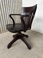 Draai stoel  stijl in Hout,