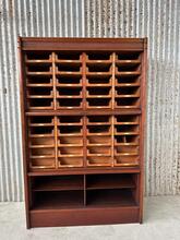 Haberdasher cabinet style Antique cabinet in Wood, London England 1910-1920