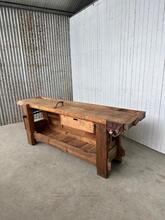 Industrial style Workbench in Wood
