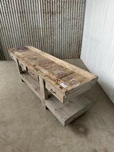Industrial style Workbench in wood