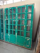 Shutters Antiek stijl in hout en glas, 20e eeuw