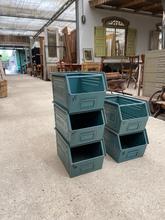 Industrial style Iron box in iron, Europe 20th Century